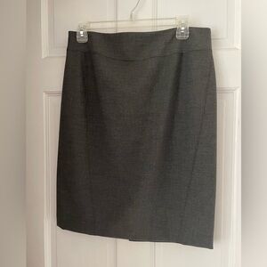 Gray pencil skirt Loft size 8